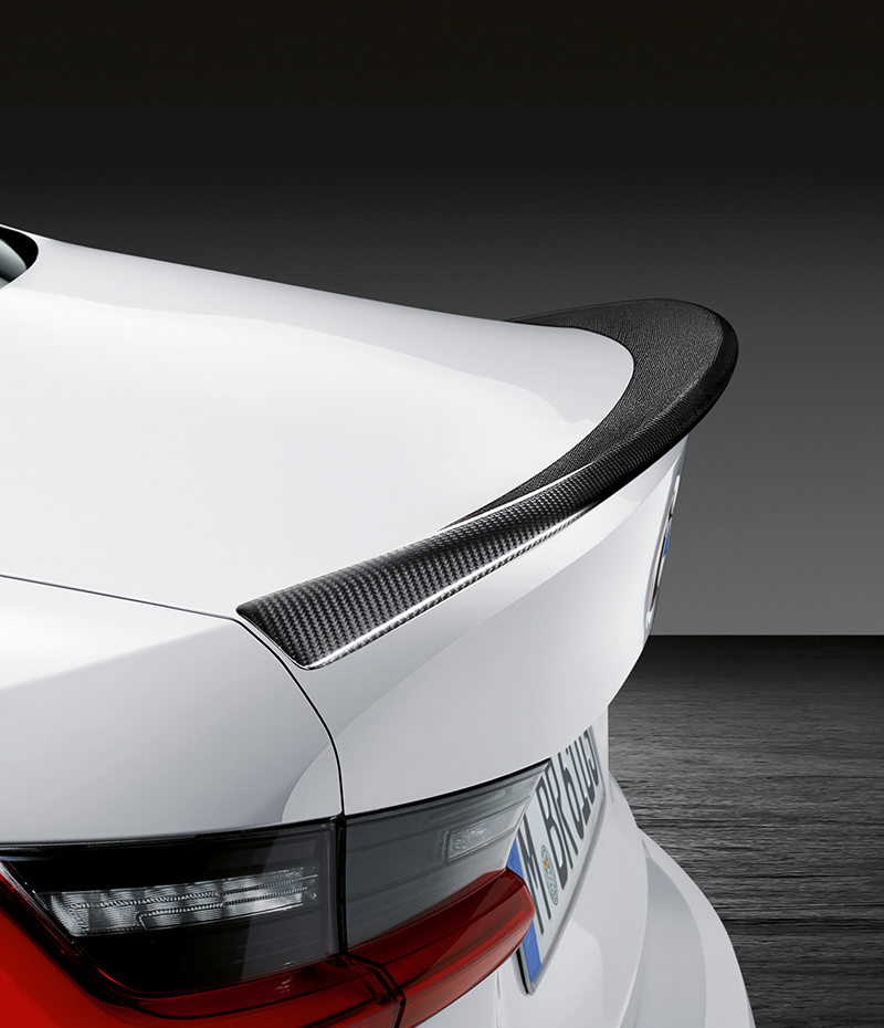 REAR SPOILER IN CARBON FIBRE. 